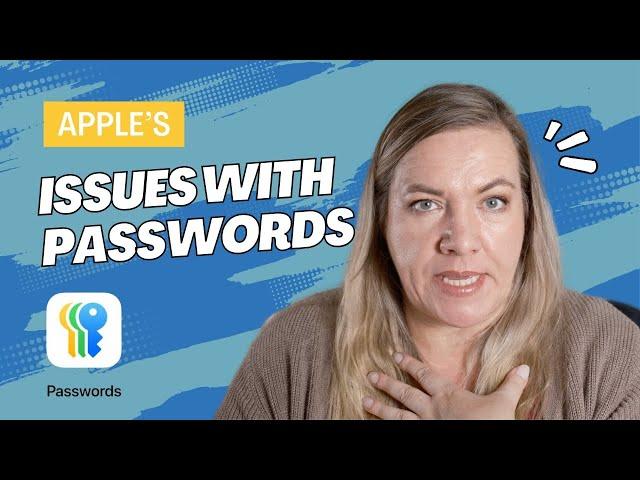Apple Passwords has a problem...