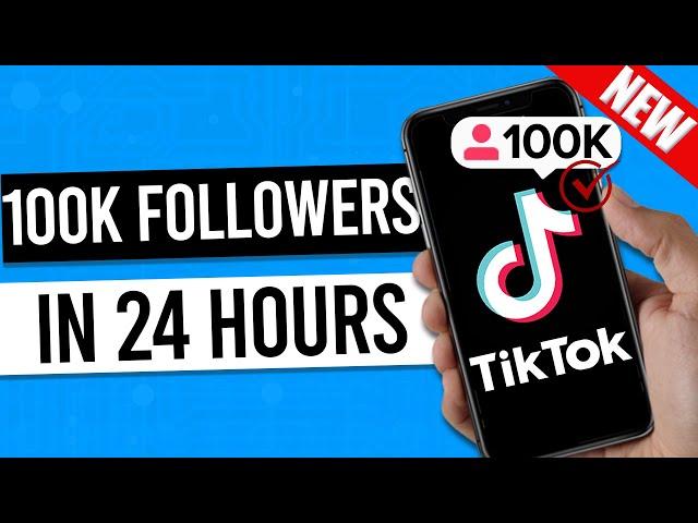 How To Get 100K Followers on TikTok in 24 Hours (REAL PROOF)