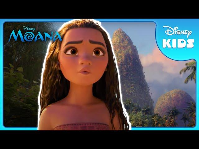 Moana Finds Her Inner Strength!  | Moana | Disney Kids