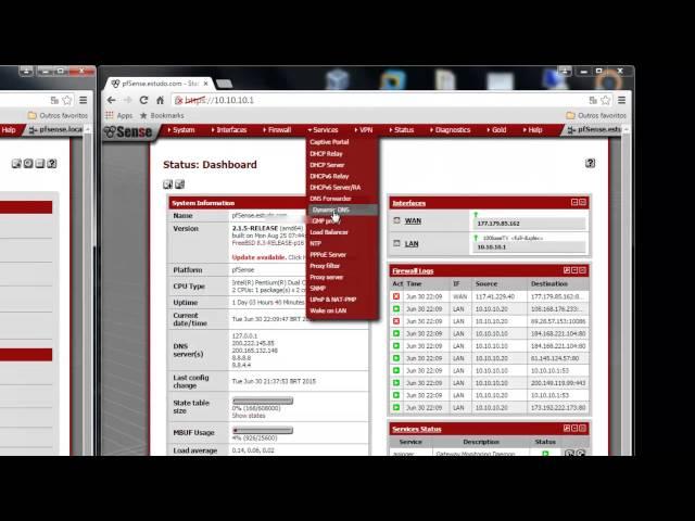 PFSENSE - VPN SITE TO SITE COM IP VÁLIDO E DYNAMIC DNS