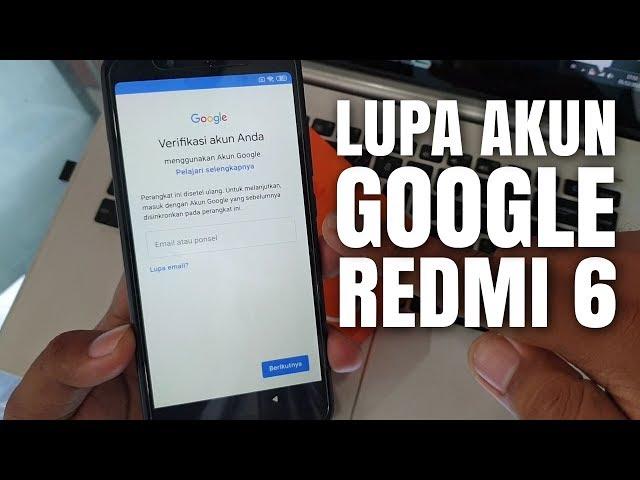 Bypass Frp Redmi 6 Lupa Akun Google Gak Sampai 10 Menit Tanpa PC