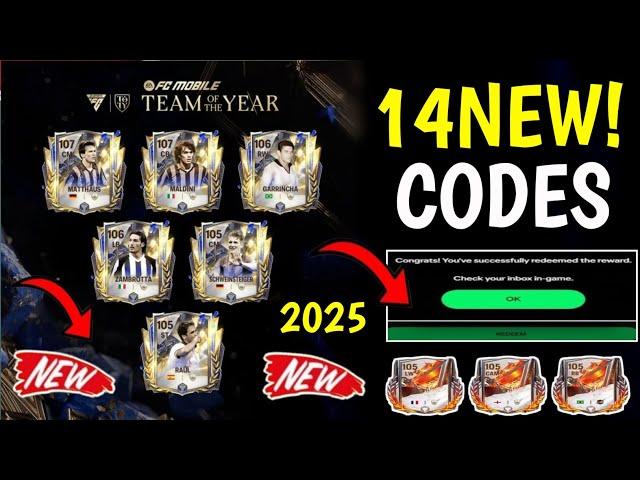  SURPRISE  FC MOBILE REDEEM CODES 2025 - EA FC MOBILE CODES 2025 - FC MOBILE CODES