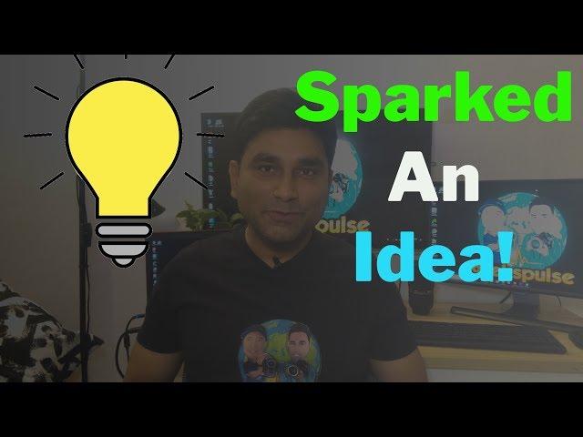 Sparked an idea | A GeeksPulse initative !