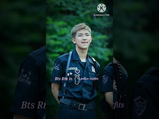 Rm in police outfits #bts #btsarmy #cute #rm @BTS @muskanscrazyworld941