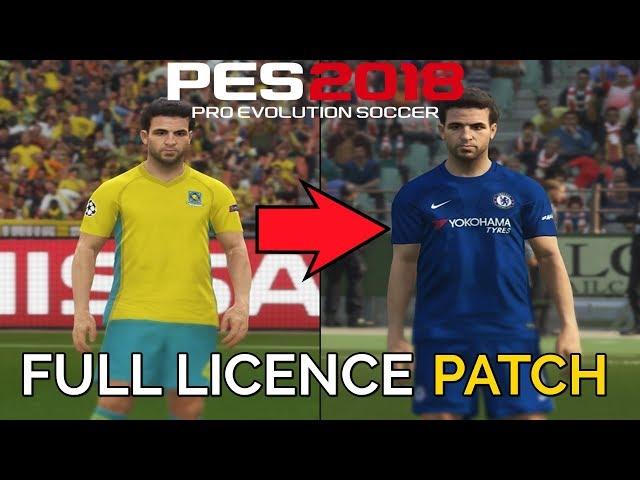 PES 2018: How to Install Official Team Names, Kits, Logos, Leagues & More