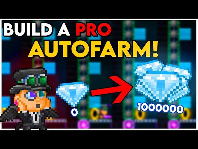 How to Build a PRO Autofarm! | Pixel Worlds