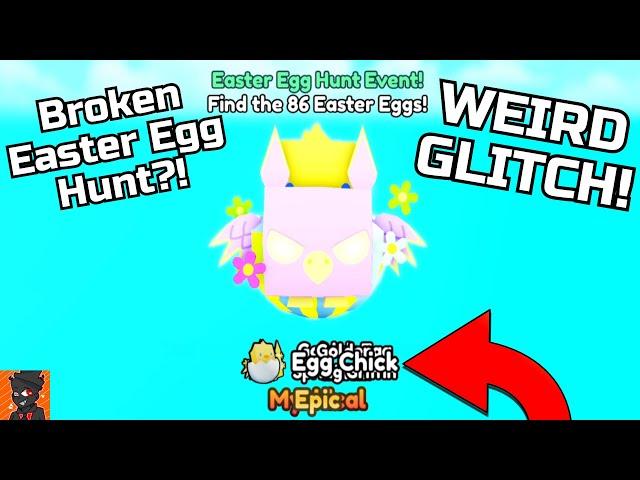 BROKEN GLITCH In Easter Egg Hunt?!| Pet Simulator X