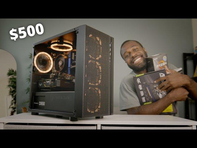 A Calming $500 Gaming PC Build 