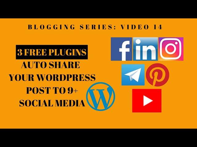 3 Free Social Media Auto Poster Wordpress Plugins
