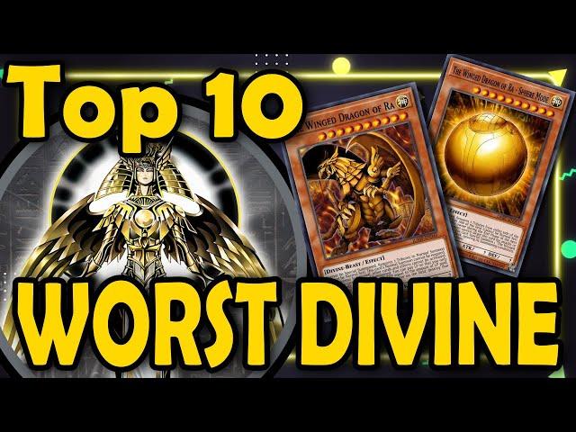 Top 10?? Worst DIVINE Monsters