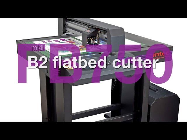 ColorCut FB750 Flatbed Cutter - the full demo