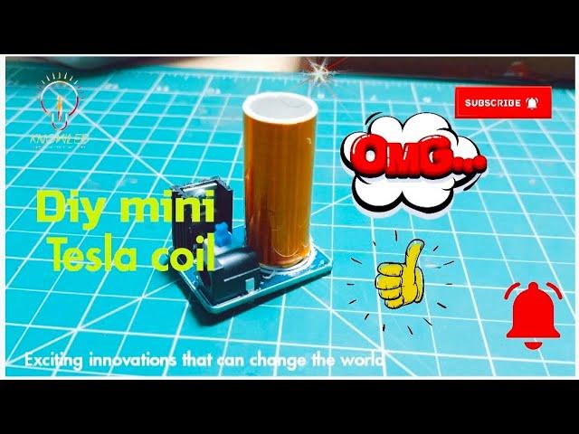 Diy Mini Tesla coil kit assembly and testing #tesla #teslacoil #diy