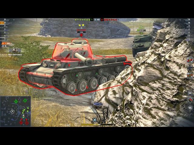 Зажатый таран "Т6 Дракула" - World of Tanks Blitz