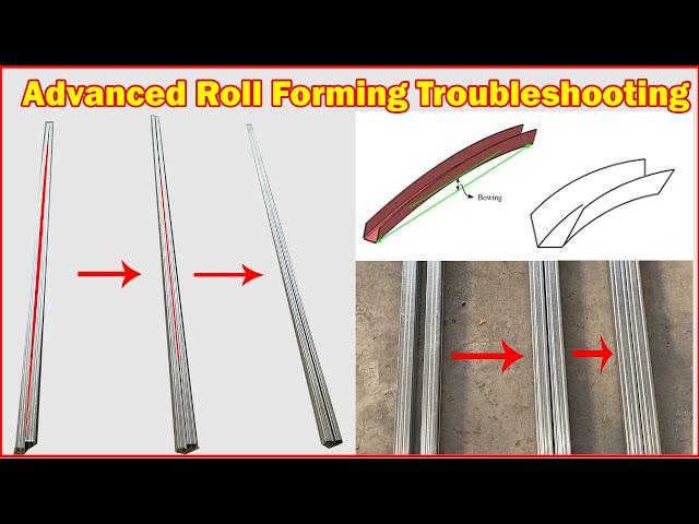 ▶ Advanced roll forming troubleshooting | Common problem roll forming machine◀