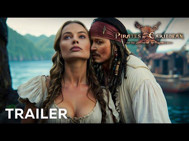 Pirates of the Caribbean 6: Return Of Davy Jones – Trailer | Margot Robbie, Johnny Depp