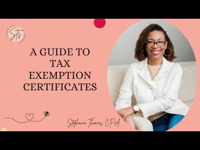 A Complete Guide to Tax Exemption Certificates – Stay Compliant, Stay Safe!