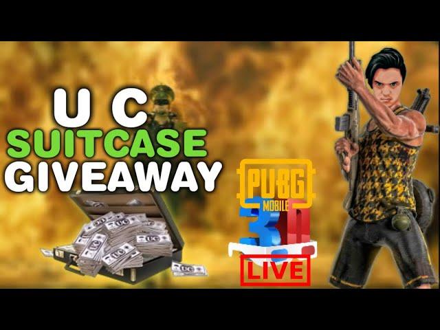 UC Suitcase | PUBG Mobile - Rabbit Live | Free UC Giveaways