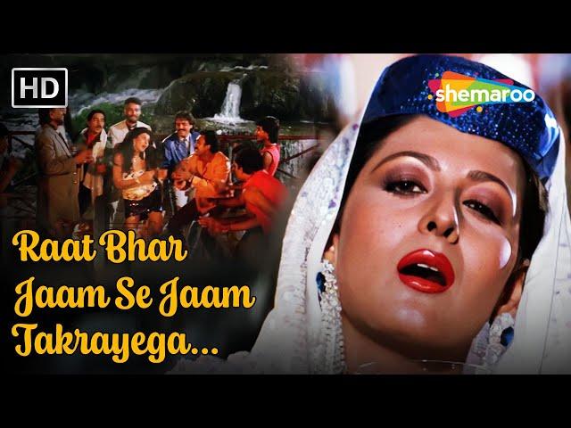 Full Video: Raat Bhar Jaam Se Jaam Takrayega | Tridev | Sunny Deol, Sangeeta Bijlani | Alisha Chinai