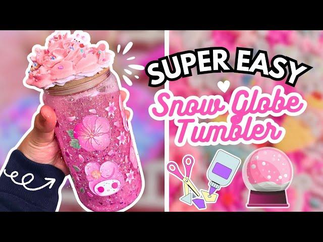 How to Grow Your Biz with DIY Snowglobe Tumblers!