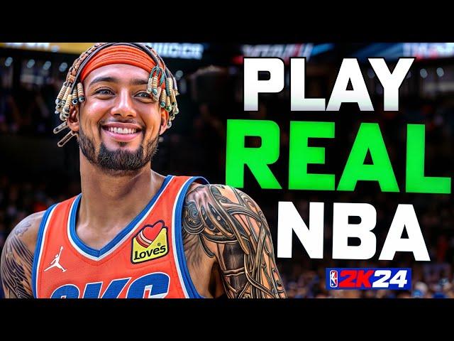 How To Play NBA 2K24 Realistically.. Play Real NBA Basketball