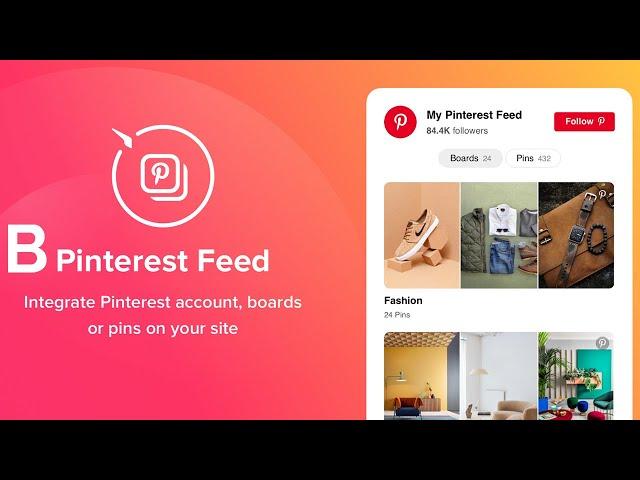 How to use B Pinterest Feed Plugin  |  Embed Pinterest Feed In WordPress