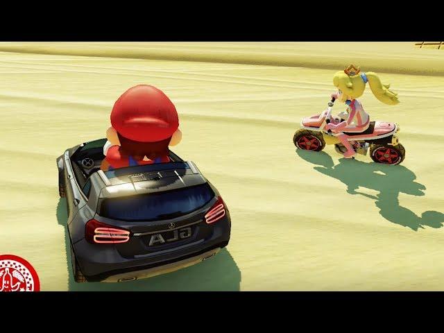 Mario Kart 8 Deluxe - Banana Cup Mirror Mode (Mario Gameplay)