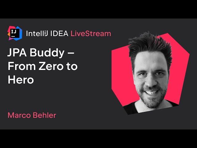 JPA Buddy – From Zero to Hero | @MarcoCodes