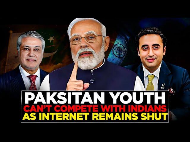 Pakistan is the biggest loser in the world as Internet remains shut: Pak Youth can not compete India