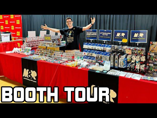 Our LEGO Convention Booth Tour + Some Epic LEGO Star Wars Builds! (MandR Vlog)