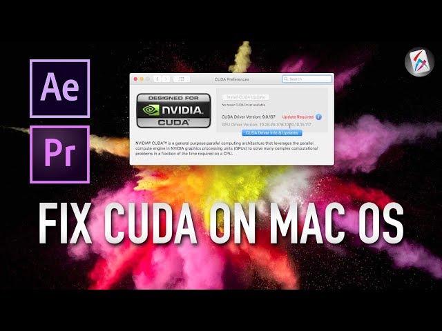 How to Fix Graphic Cards on MacOS High Sierra | Enable GPU Cuda Driver | SikandraArts