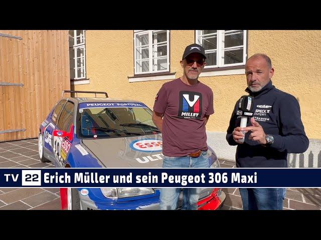 MOTOR TV22: Erich Müller und sein Peugeot 306 Maxi bei Rallye Legende Sepp Haider – 50 Jahre Quer