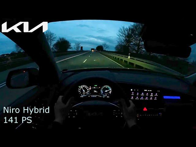 2024 Kia Niro 1.6 GDI HEV DCT 141 PS NIGHTPOV DRIVE FRANKFURT (60 FPS)