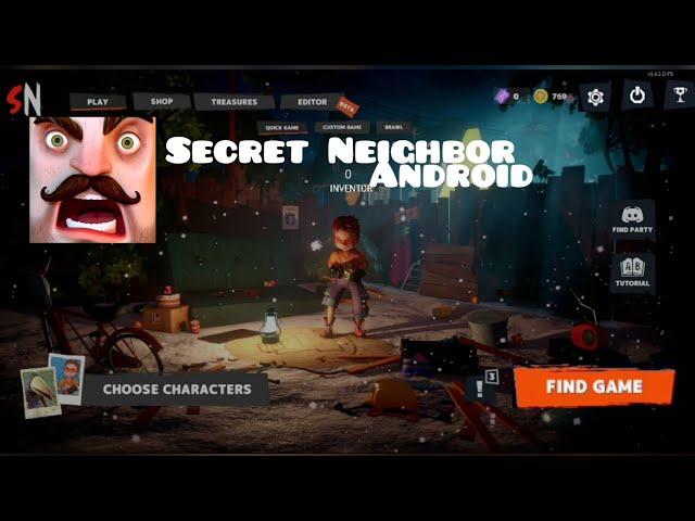 Secret Neighbor Christmas Update For Android Download Fan Made