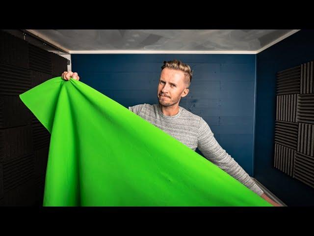 CHEAPEST GREEN SCREEN SETUP FOR YOUTUBE CREATORS