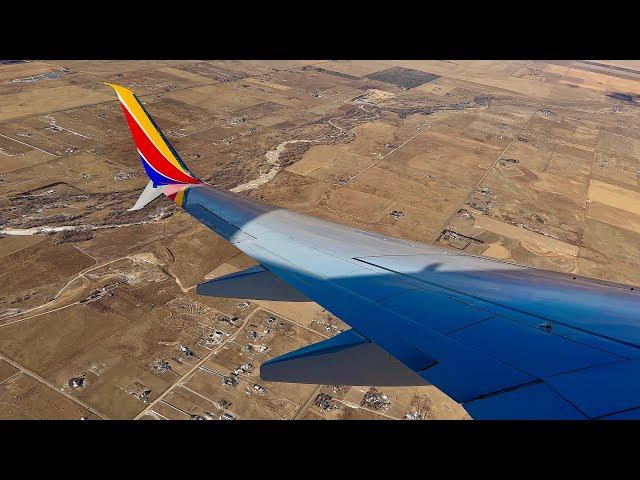 [4K] – Full Flight – Southwest Airlines – Boeing 737-8H4 – ONT-DEN – N8671D – WN3936 – IFS 900