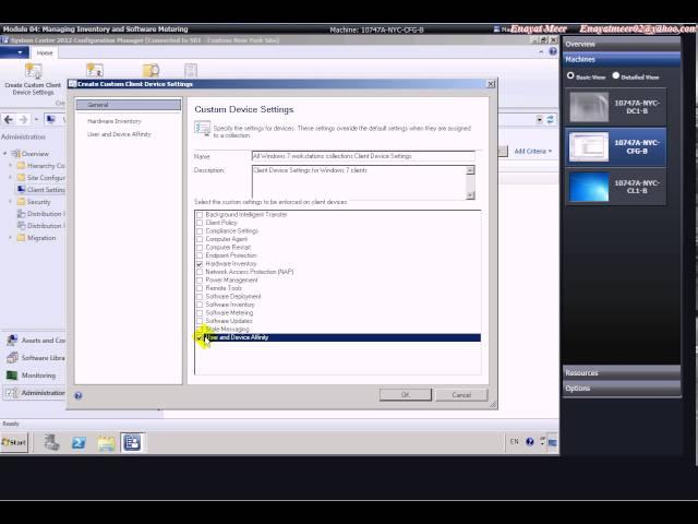 SCCM 2012 R2 Managing Invenrtory Part 1 by Enayat Meer