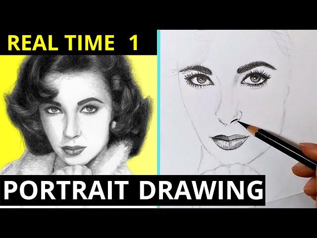 How to Draw Realistic Face - Portrait Drawing | Pt.1.