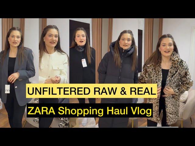 Unfiltered Raw ZARA UK  SHOPPING HAUL | Husband’s Reaction | Plans Revealed For The New Year 2025