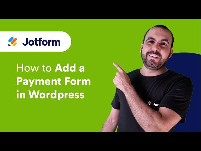 How to Add Payment Form in WordPress