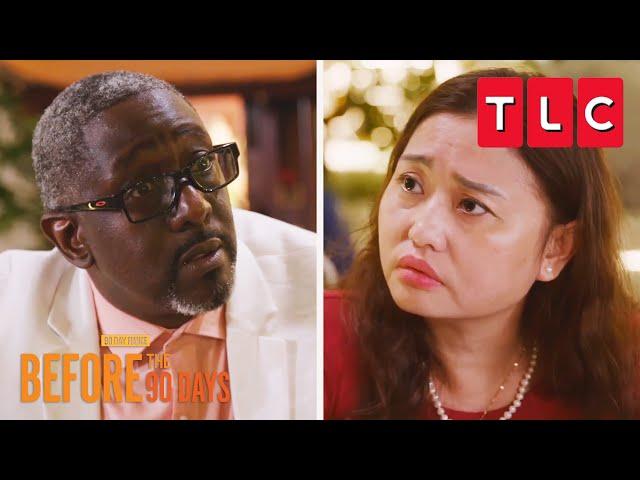 Violet Storms Out of Romantic Dinner Date! | 90 Day Fiancé: Before the 90 Days | TLC
