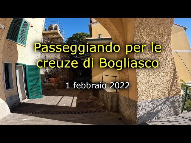 Passeggiando per le creuze lungo il mare di Bogliasco