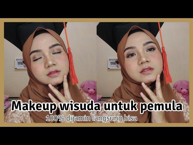 20 Menit Belajar makeup wisuda sendiri, DIJAMIN LANGSUNG BISA !!!  | Nuri Amaliyah