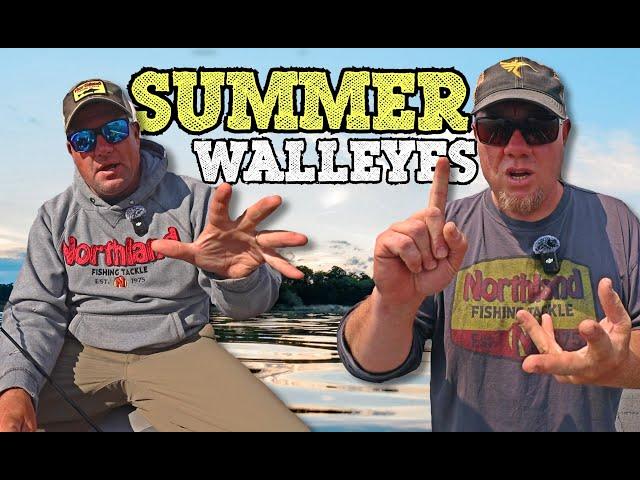 15 Summer WALLEYE Tips (ft. Jason Mitchell & Brad Hawthorne & Nick Lindner)