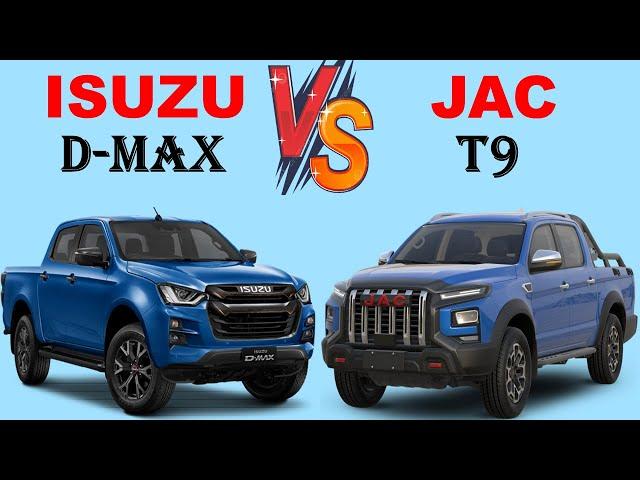 ALL NEW Isuzu D-MAX Vs ALL NEW JAC T9 | Which one do you prefer ?