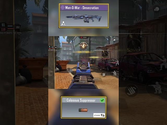 NEW "1 SHOT"  MAN O WAR  Gunsmith! its TAKING OVER COD Mobile in Season 6 (NEW LOADOUT) #codm