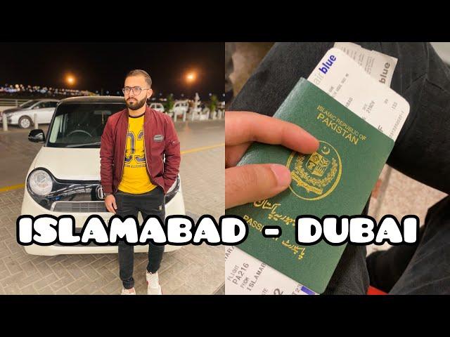 Islamabad to Dubai | Air Blue flight full experience | Full details | Travelling Vlog