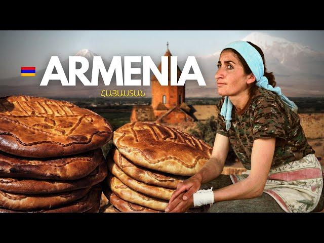 Women baking Lavash and Armenian sweet bread in tandoor oven