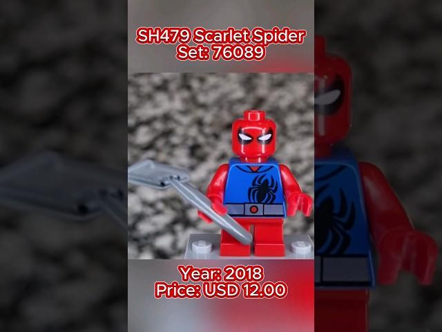 Lego Marvel 2018 Scarlet Spider (SH479). #lego #marvel