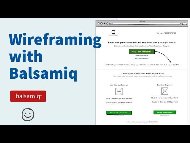 Wireframing for Beginners with Balsamiq Mockups  Modern Web Design