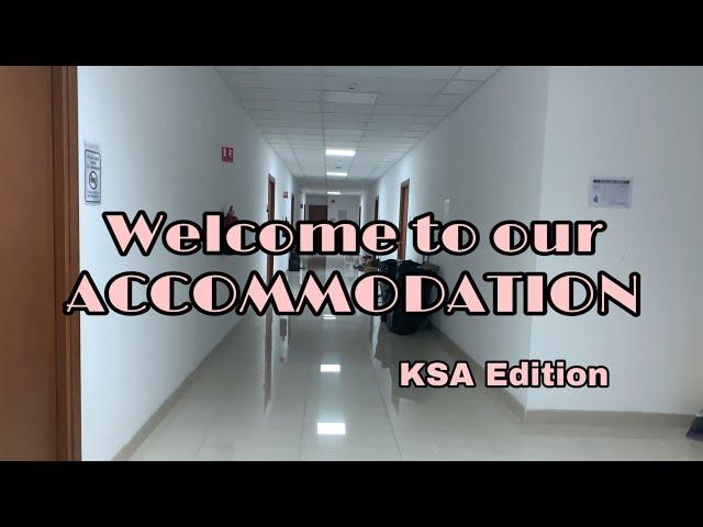 Life of a nurse in ksa #146: ROOM TOUR // ACCOMMODATION